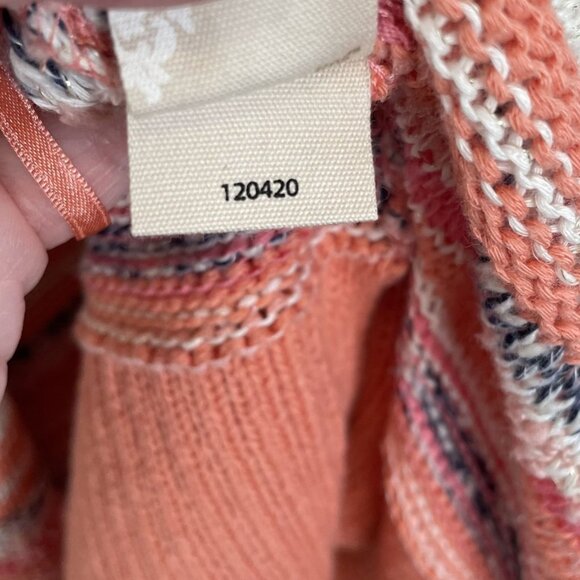 Soft Surroundings Oversized Striped Open-Front Cardigan, XL - Picture 11 of 11